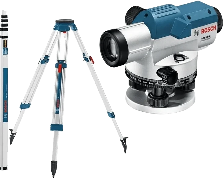 Bosch Optinis nivelyras kompl. GOL 26 D (BT160, GR500, Case)