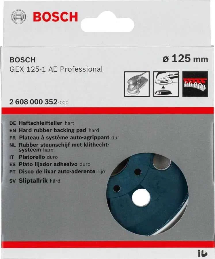 Bosch padas GEX 125-1 AE kietas