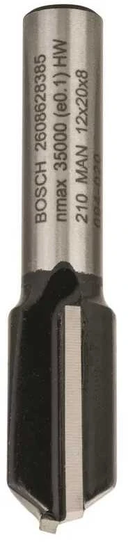 Bosch Pirštinė freza HM B=12mm, l=20 mm,kotas 8mm