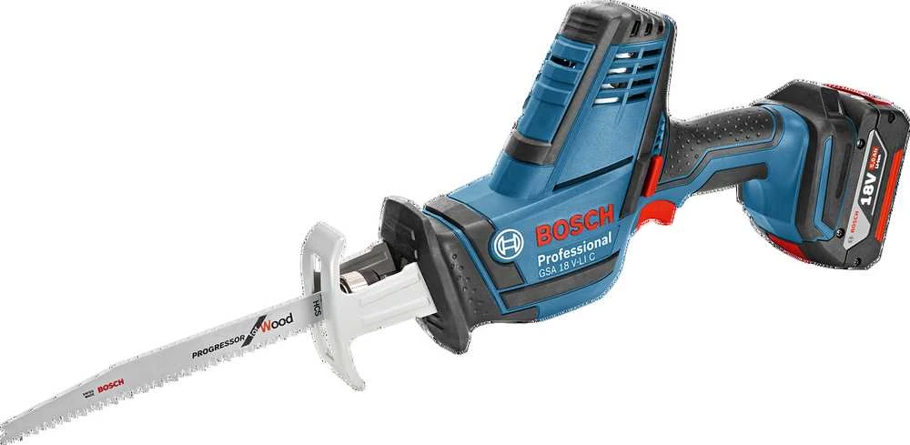 Akumuliatorinis tiesinis pjūklas Bosch GSA 18 V-LI C Professional Solo
