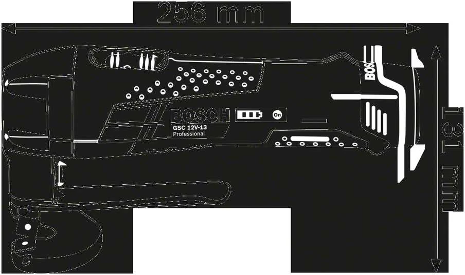 Bosch Akumuliatorinės kerpamosios skardos žirklės GSC 12V-13 Professional 0 601 926 108
