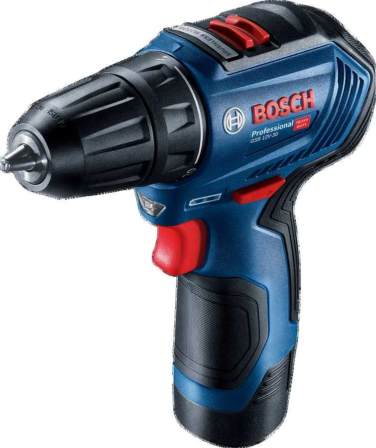Suktuvas-gręžtuvas Bosch GSR 12V-30; 12 V; 2x2,0 Ah akum.
