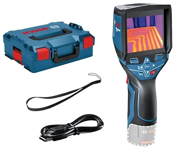 Termovizorius Bosch GTC 400 C, 12V, be akumuliatoriaus ir kroviklio