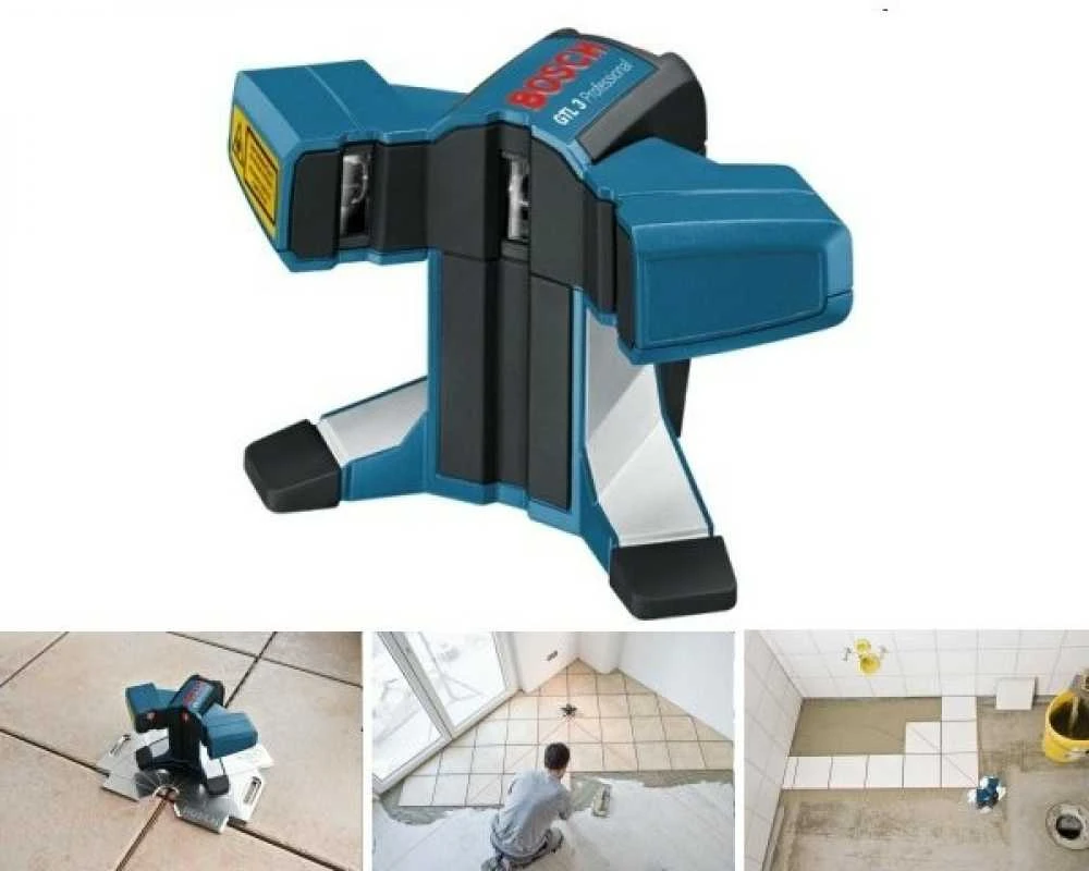 Bosch Kryžminis lazerinis nivelyras GTL 3, Carton