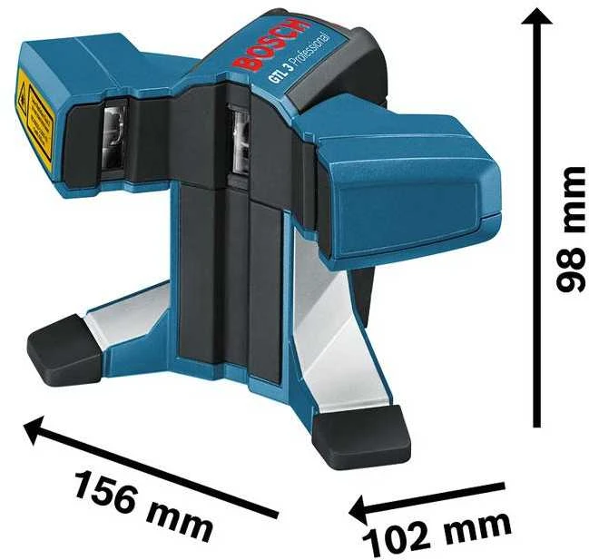 Bosch Kryžminis lazerinis nivelyras GTL 3, Carton