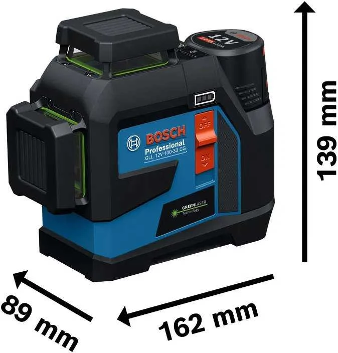 Bosch GLL 12V-100-33 CG, AA1, LB10