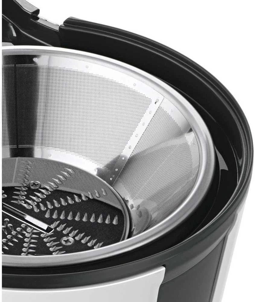 Sulčiaspaudė Juicer | Bosch | MES25A0 | Type Centrifugal juicer | Juodas/Baltas | 700 W | Extra large fruit input | Greičių skaičius 2