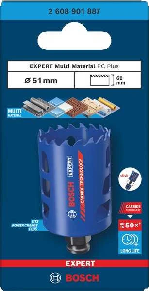 Bosch Karbido pjovimo karūna Multi Material 51mm