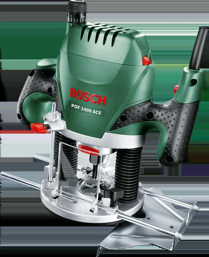 Vertikalaus frezavimo mašina Bosch POF 1400 ACE, 1400 W