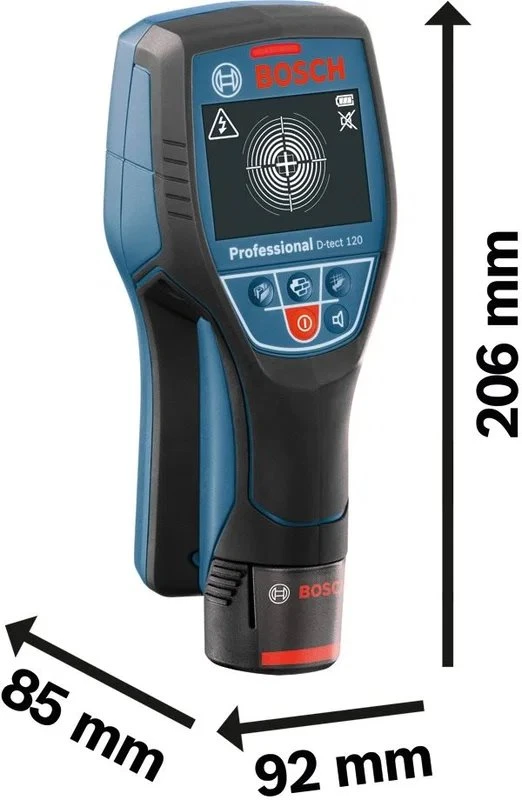 Bosch skaitmeninis ieškiklis „D-tect 120“ Professional