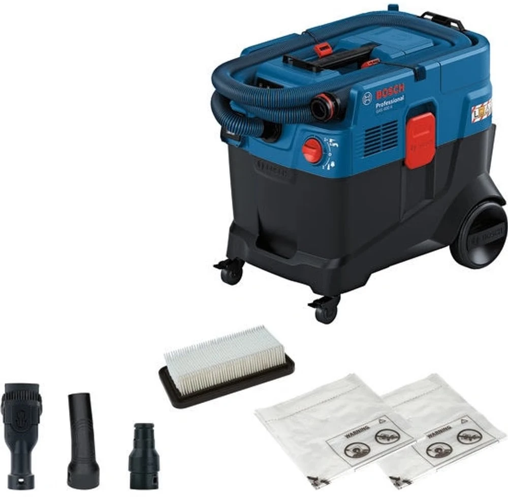 Sauso-drėgno valymo siurblys Bosch GAS 400 A Professional; 1200 W