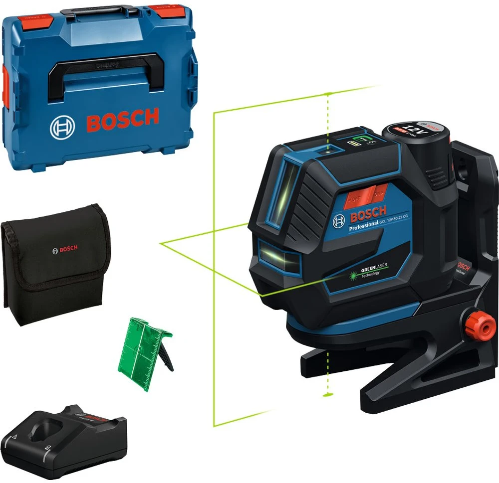 Bosch GCL 12V-50-22 CG, LB, 1x2.0, GAL 1240, RM20