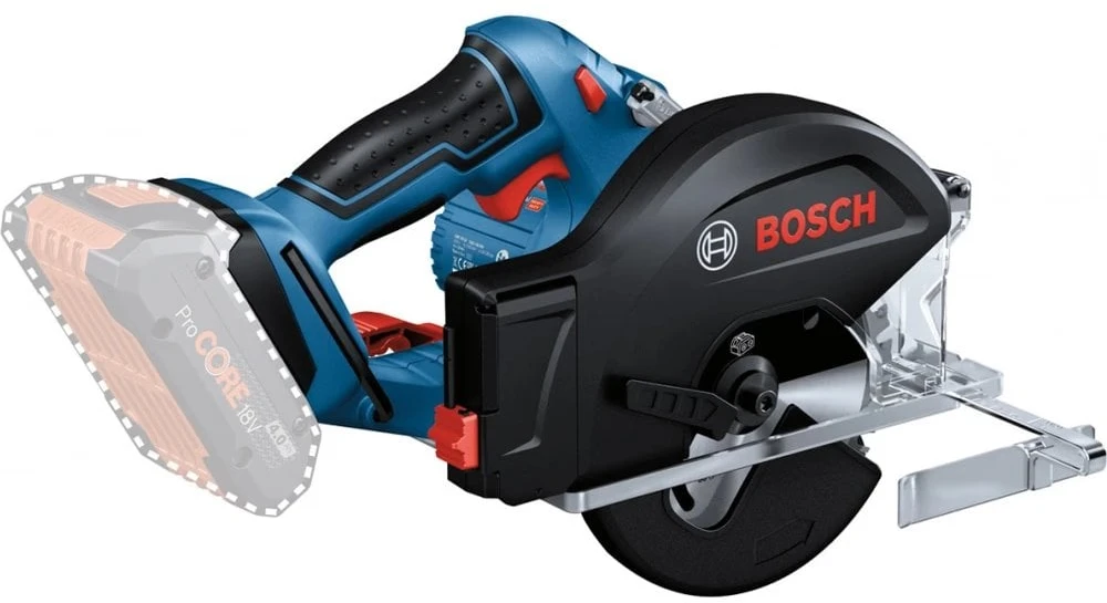 Akumuliatorinis diskinis pjūklas Bosch GKM 18V-50 Professional