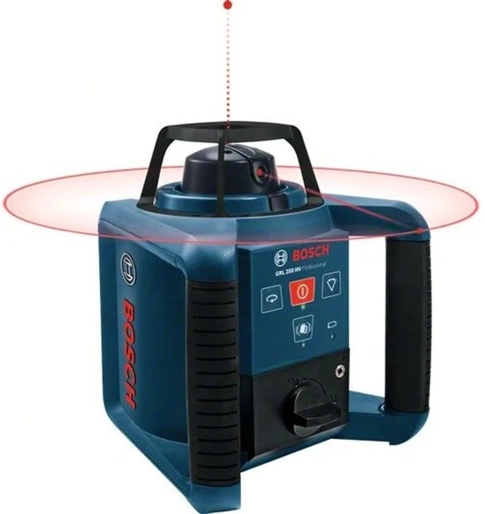 Bosch Rotacinis lazerinis nivelyras GRL 250 HV (RC1, Case)