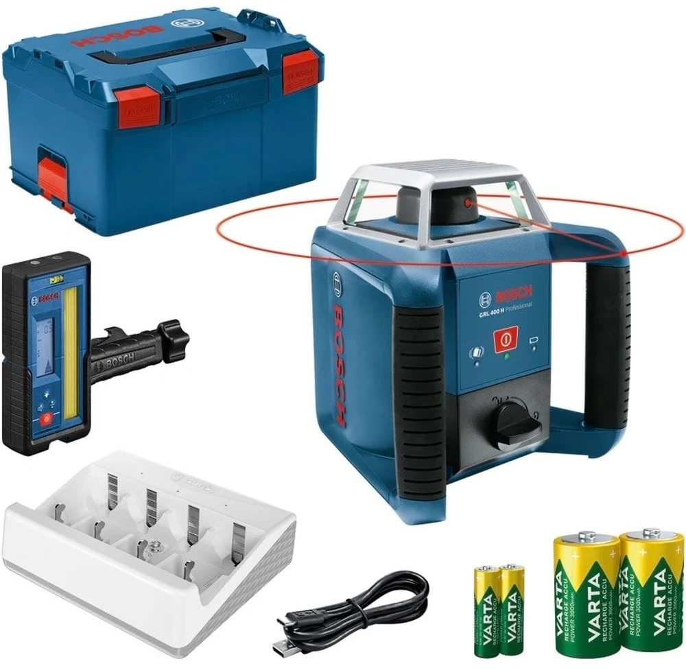 Bosch GRL 400 H, LB LR45, 2x1.5V D