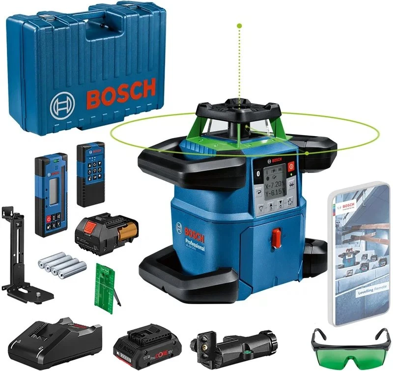 Bosch GRL 650 CHVG, CC 1x4.0PrC, RC6, LR65G, WM6