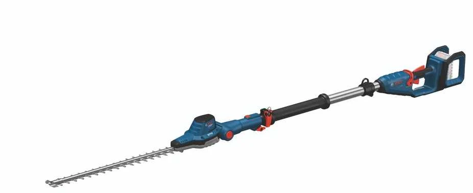 Teleskopinės gyvatvorių žirklės Bosch GHE 18V-50 TP Professional; 18 V; 50 cm (be akumuliatoriaus ir pakrovėjo)