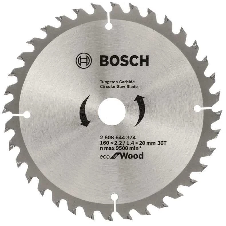 Bosch DISKINIS Pjūklas MEDIENAI 160x20mm 36 DANTYS, OPTILINE WOOD ECO