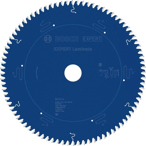 Bosch Disk.pjūkl.diskas 254 x 30 x 2,5 mm, Z84