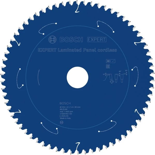 BOSCH PIŁA TARCZOWA EXPERT LAMINAT.PANEL 216x30x66z