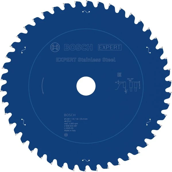 Bosch Expert Stainless Steel 230 x 25,4 x 1,9 x 46T