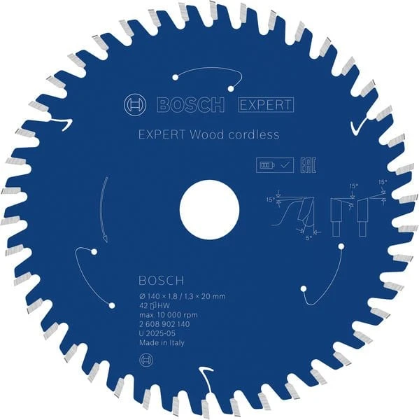 Bosch Expert for Wood 140x20x1,8/1,3x42T