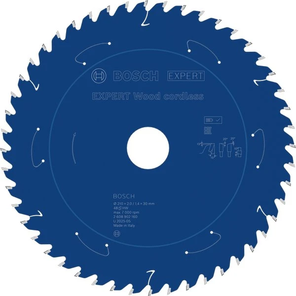 Bosch Expert for Wood 210x30x2/1.4x48T