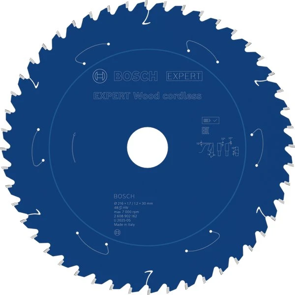Bosch Expert for Wood 216x30x1,7/1,2x48T