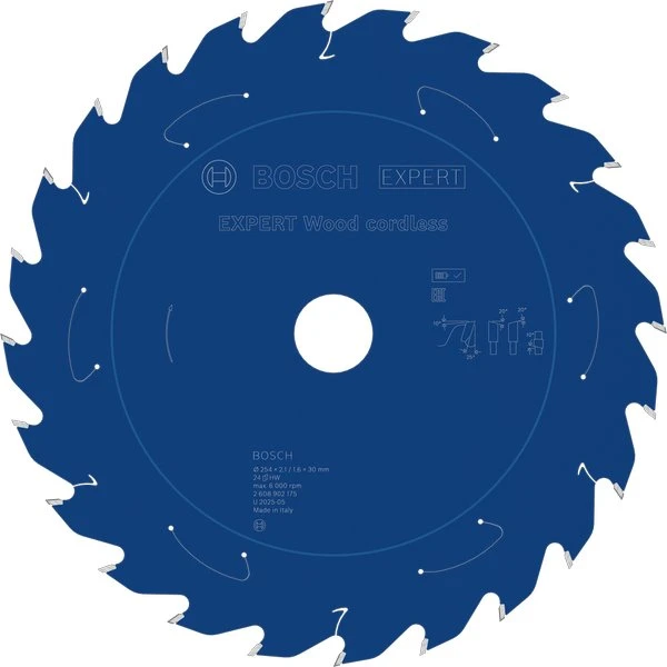 Bosch Expert for Wood 254x30x2.1/1.6x24T