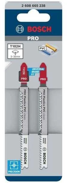 Bosch PRO siaurapj. pjūkleliai T102H 2 vnt.