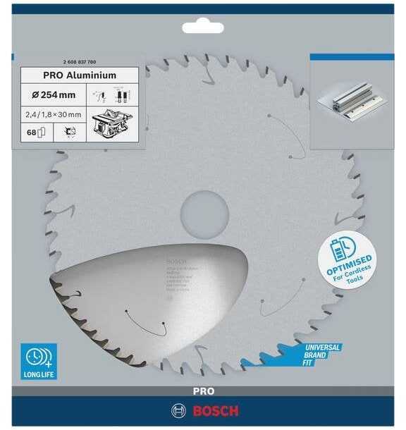 Bosch Standard for Aliuminio 254x30x2.4/1.8x68T