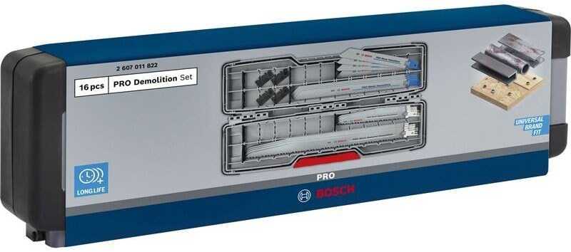 BOSCH PJŪKLELIŲ RINKINYS S PRO DEMOLITION 16vnt.
