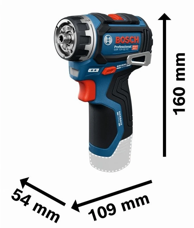 Bosch GSR 12V-32, 2x2.0Ah, GAL 12V-20, GFA 12-M/H, LB