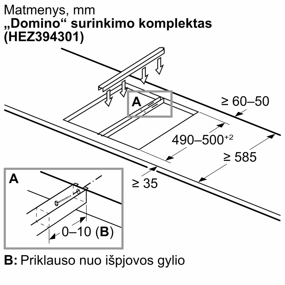 Indukcinė kaitlentė Bosch PXX375FB1E  30cm.