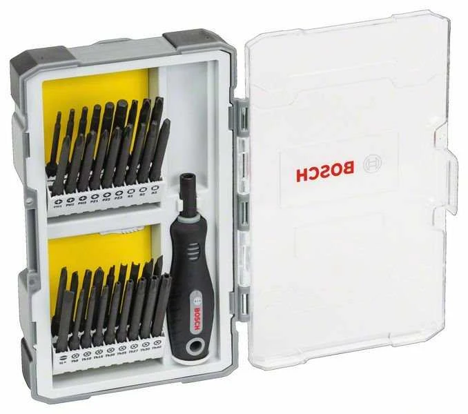 Bosch 37 dalių antgalių kompl. 75 mm
