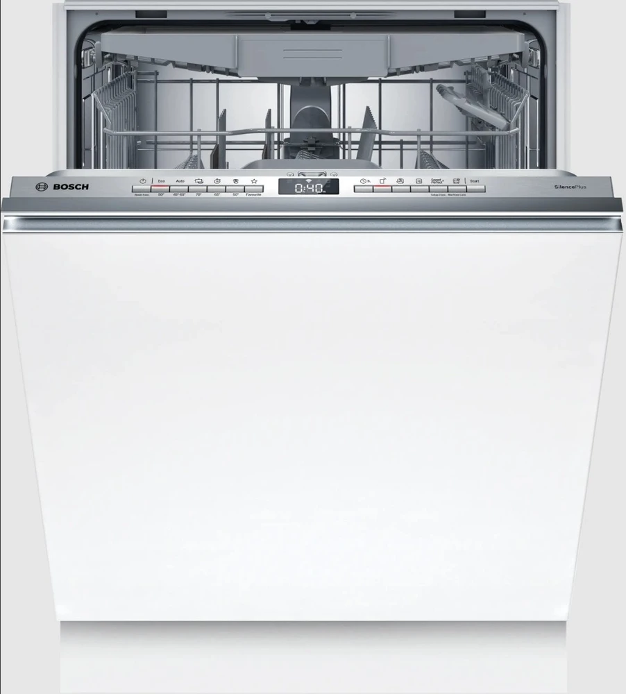 Bosch 4 serijos SMV4EVX00E indaplovė Pilnai įmontuojama 14 vietų komplektų C