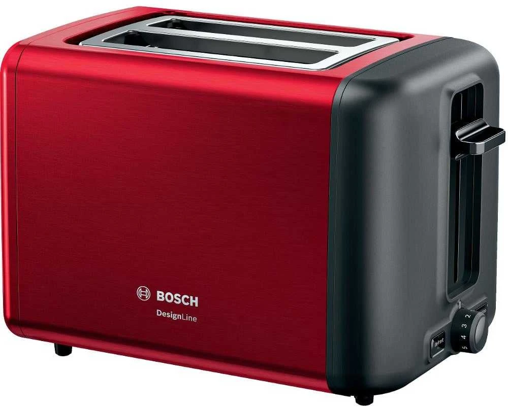 Bosch TAT3P424 Kompaktinis skrudintuvas, DesignLine, Raudona