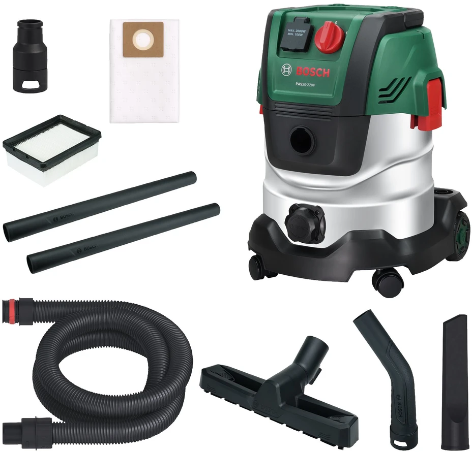 Bosch PAS 20-220P Dulkių siurblys
