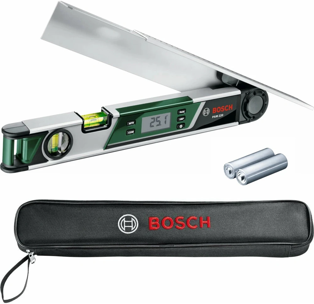 Skaitmeninis kampamatis Bosch Universal Angle