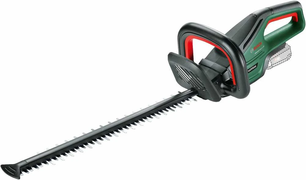Akumuliatorinės gyvatvorių žirklės Bosch Universal HedgeCut 18-55 be akumuliatoriaus ir kroviklio