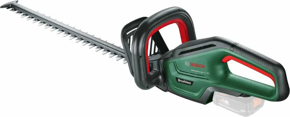 Akumuliatorinės gyvatvorių žirklės Bosch Universal HedgeCut 18-55 be akumuliatoriaus ir kroviklio