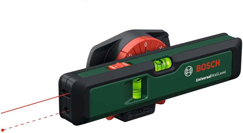 Bosch UniversalWallLevel Linijinis lazeris