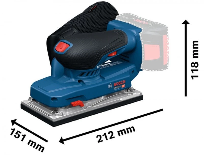 Bosch GSS18V-18 Solo, CT