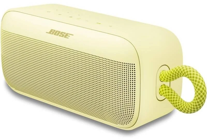 Nešiojama garso kolonėlė Bose SoundLink Plus Portable, geltonos spalvos