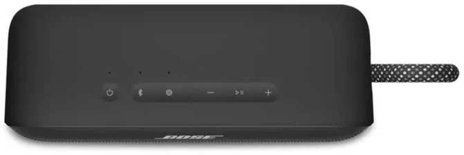 Nešiojama garso kolonėlė Bose SoundLink Plus Portable, juodos spalvos