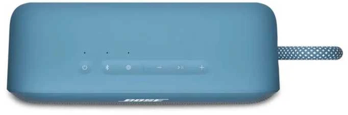 Nešiojama garso kolonėlė Bose SoundLink Plus Portable, melsvos spalvos