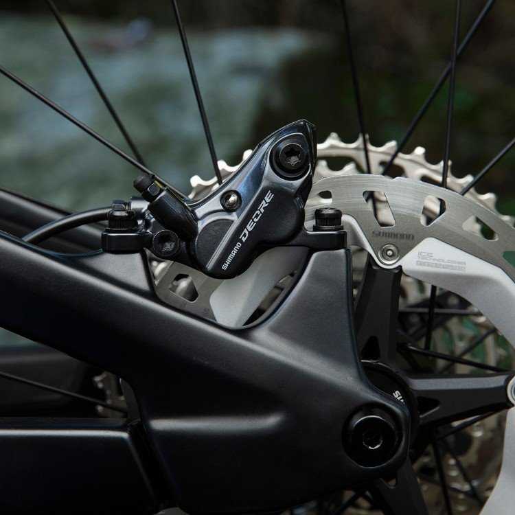 Stabdžių suportas SHIMANO DEORE BR-M6120 priekinis/galinis polimeras
