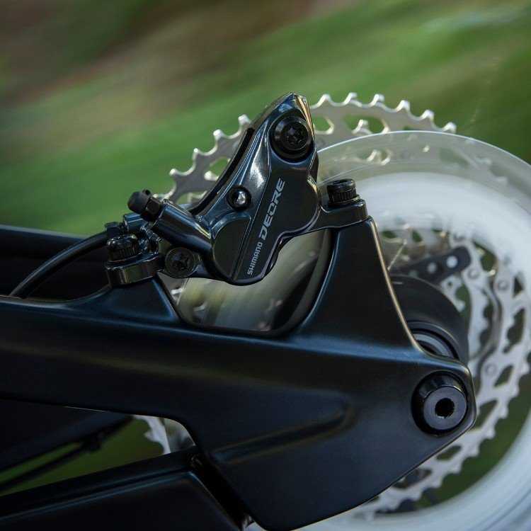 Stabdžių suportas SHIMANO DEORE BR-M6120 priekinis/galinis polimeras