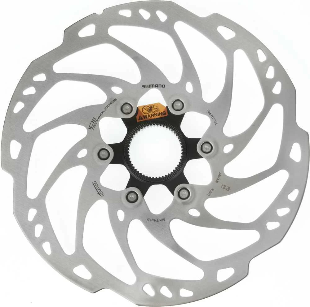 Stabdžių diskas Shimano SLX SM-RT70 CenterLock Ice-Tech-203MM
