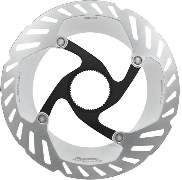 Stabdžių diskas SHIMANO RT-CL800 - 140 mm, skirtas „Ice Tech“ - „CenterLock“ vidinis
